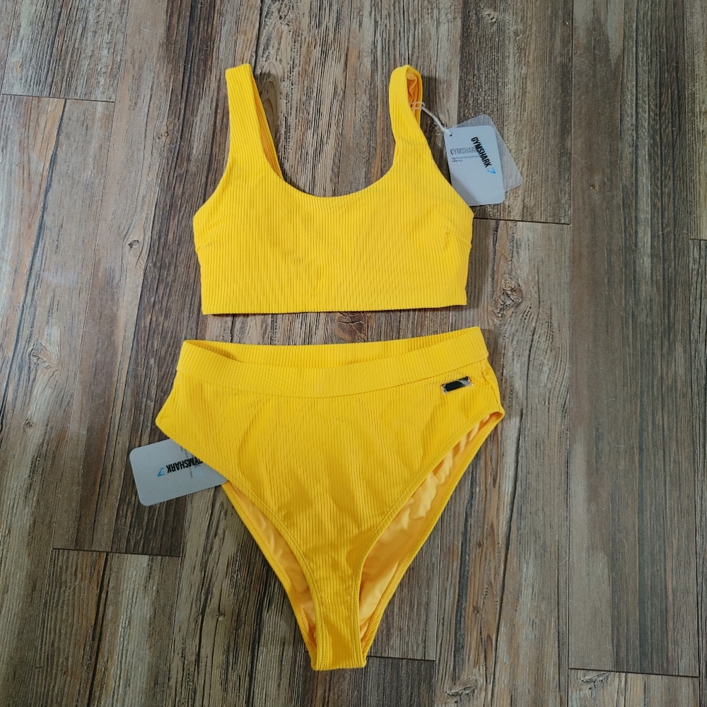 Gymshark Ribbed Bikini Set - New with Tags